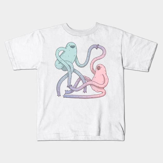 2 types of people Kids T-Shirt by odsanyu